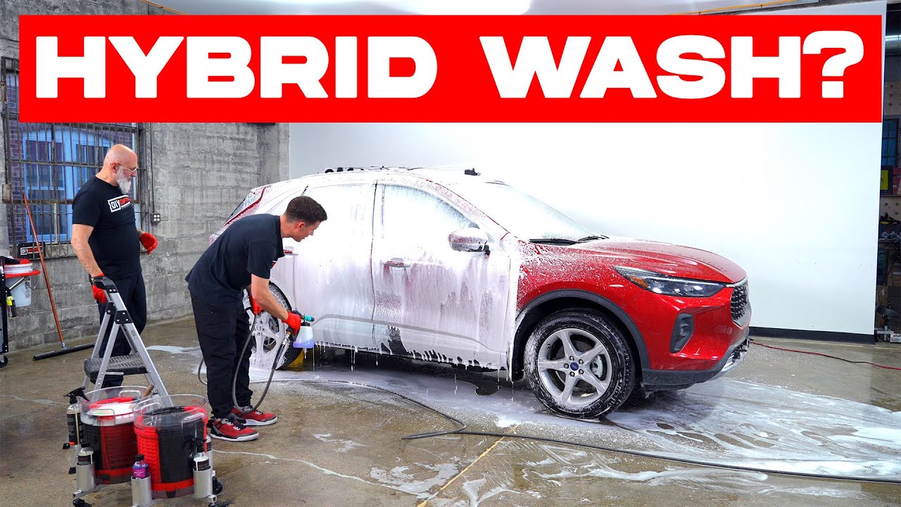 How to HYBRID WASH?! Yvan shows us on his own car