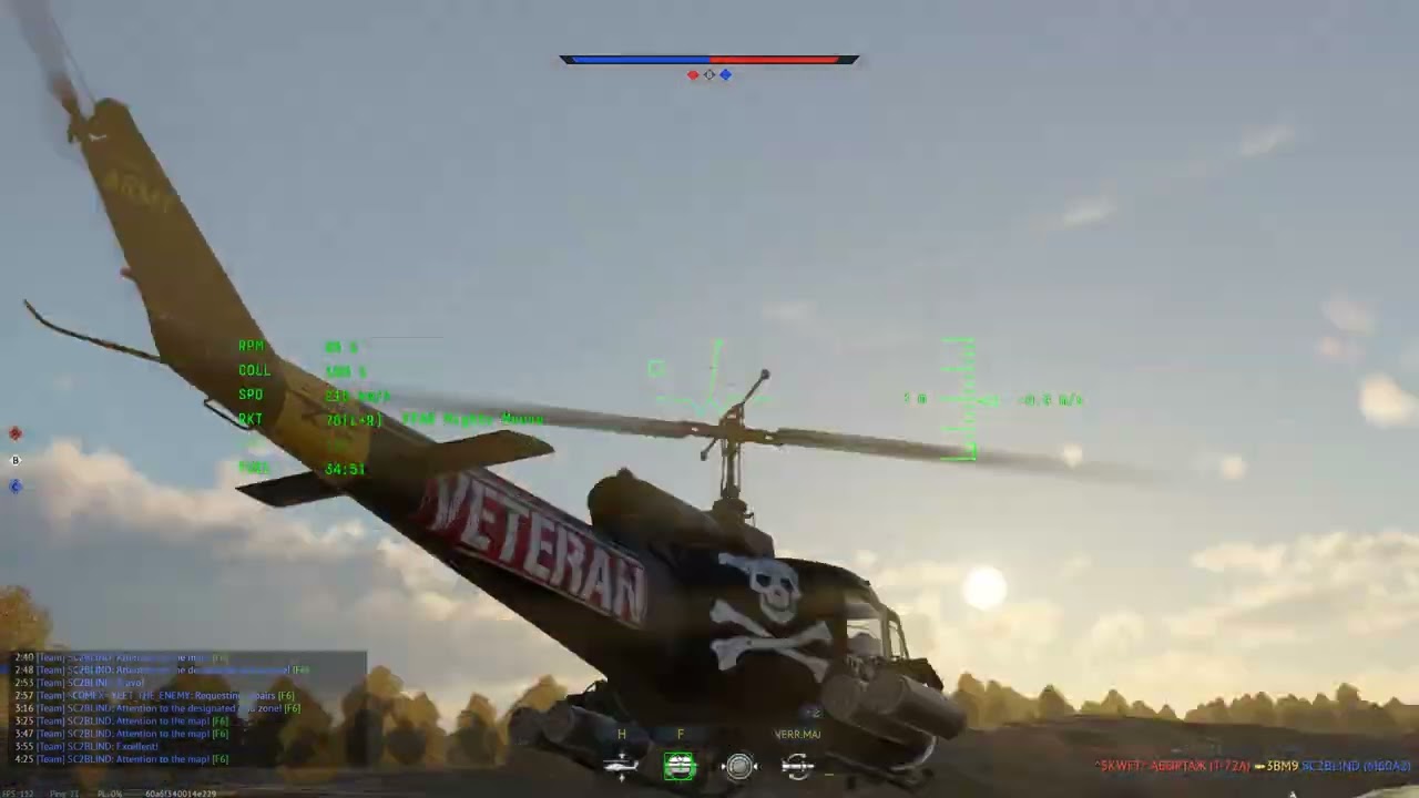 War Thunder uh-1b