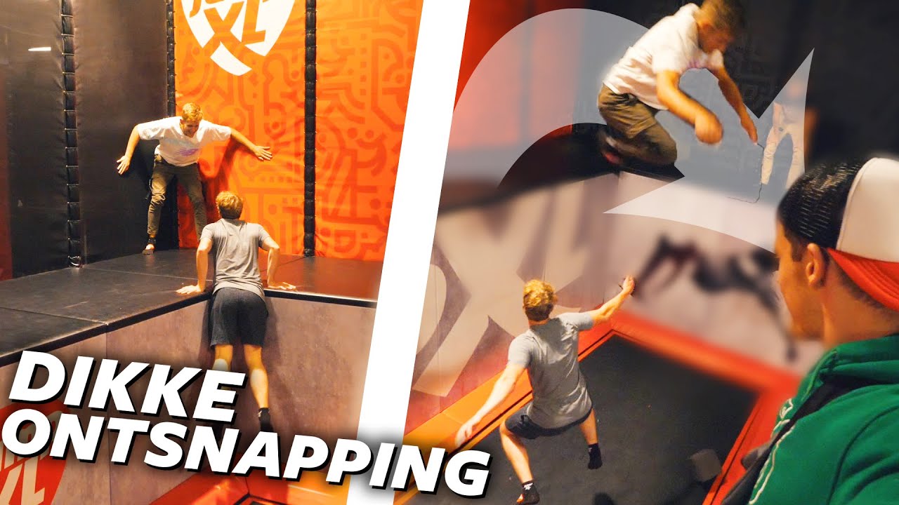 TIKKERTJE IN TRAMPOLINE PARK! | #1