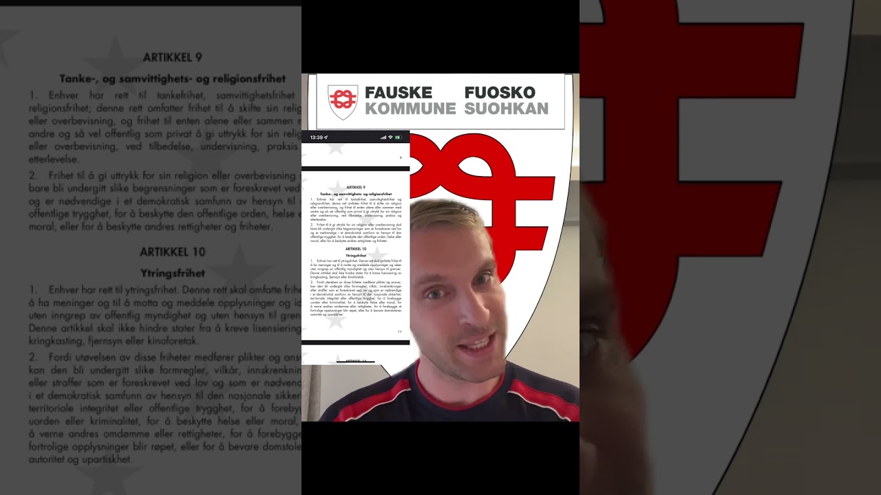 Fauske Kommune sin anmeldelse av en Varsler om Barnets Beste kan v&aelig;re brudd p&aring; menneskerettighetene