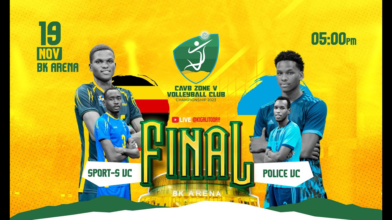 SPORT-S🇺🇬 VC  VS  POLICE VC🇷🇼 | FINAL GAME | CAVB ZONE 5 VOLLEYBALL CLUB  CHAMPIONSHIP 2023 |  MEN
