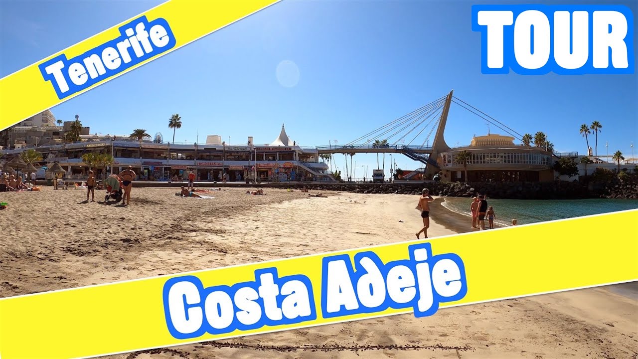 Costa Adeje Tenerife 4K Walking Tour