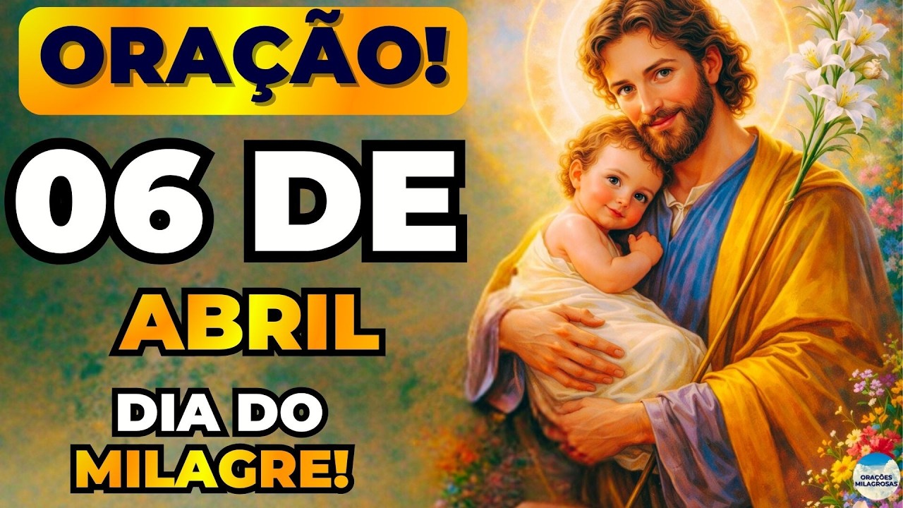 🙏ORAÇÃO de SÃO JOSÉ🙌O MILAGRE IMPOSSÍVEL se REALIZA HOJE!