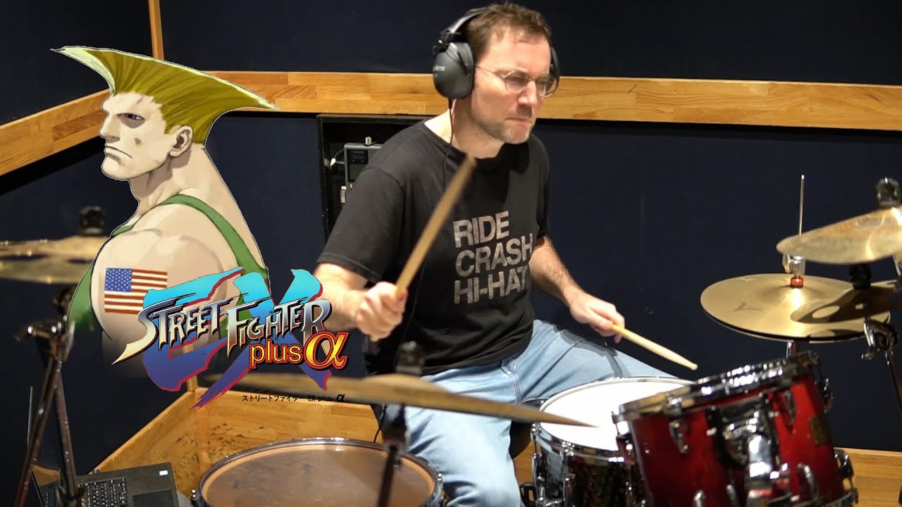 Street Fighter EX - Strange Sunset (Guile's Theme) Drum Cover