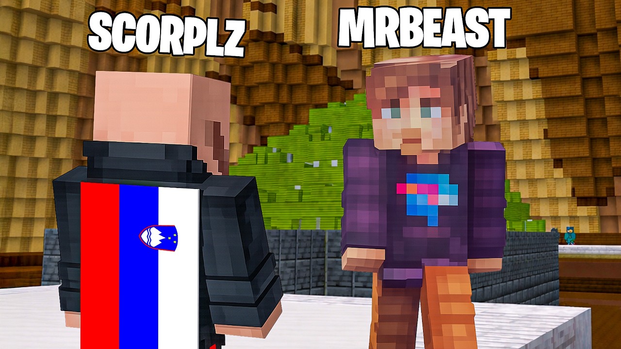 BIL SEM V MRBEAST VIDEU! | Minecraft