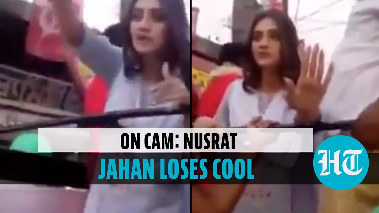 ‘Can't do rally for more than 1 hour’: TMC’s Nusrat Jahan loses cool; BJP mocks