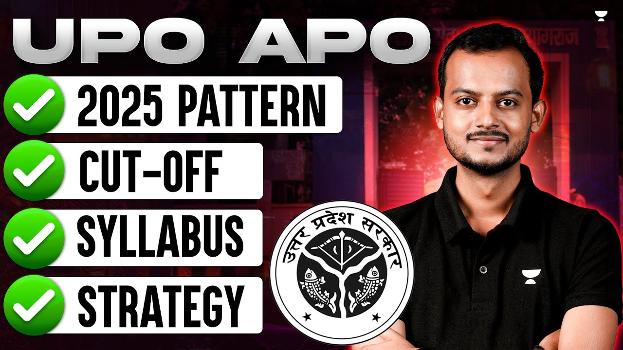 UP APO 2025 | Best Preparation Strategy, Syllabus & Tips | Pranjal Singh