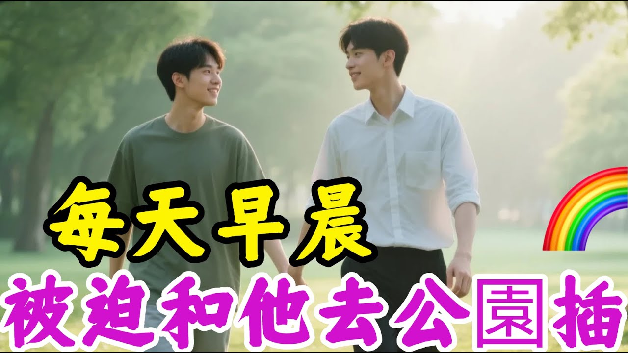 每天早上，都被他強迫拽到公園裡插。🌈#男同 #男同性戀 #同性戀 #GAY #同性情感 #大熱門
