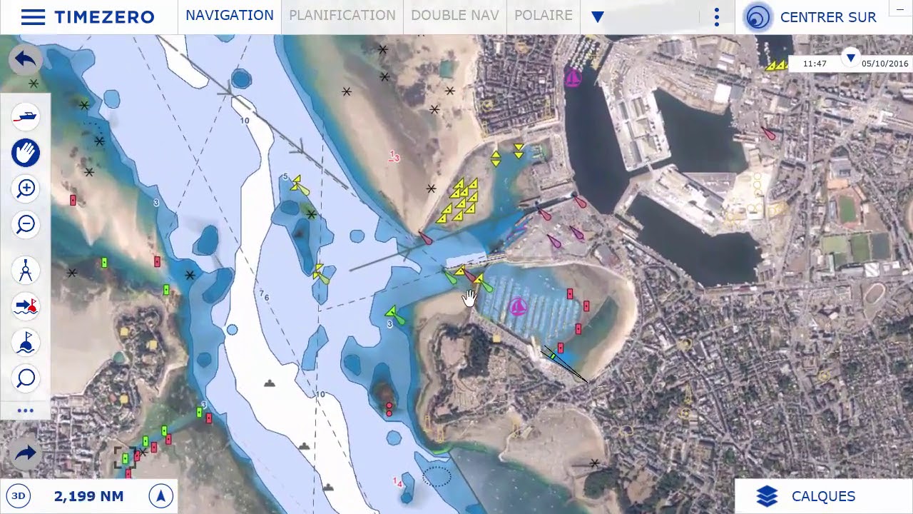 TZ Navigator - Logiciel de navigation maritime