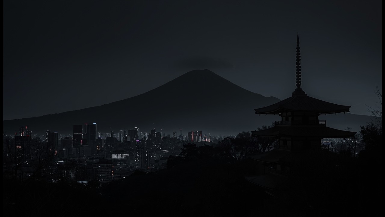 Midnight Pagoda — Japanese Minimalist Industrial Ambient
