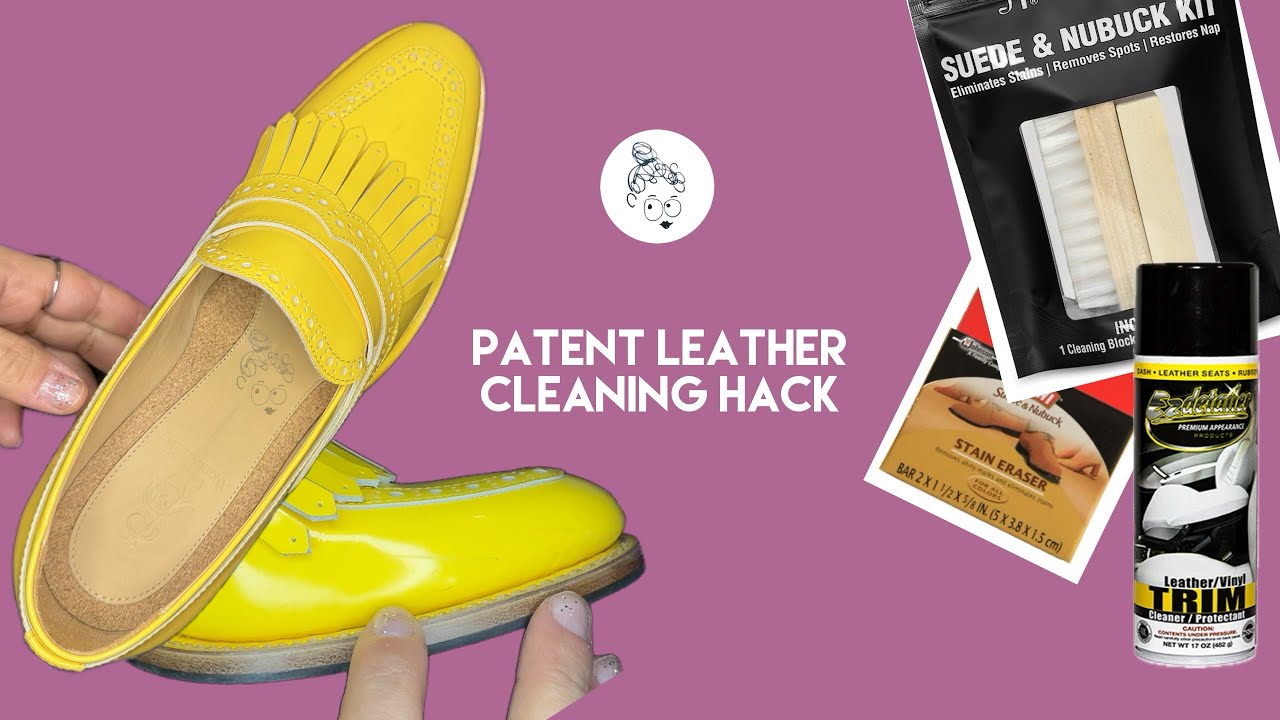 Patent Leather Cleaning Hack