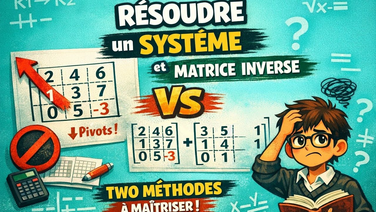 Résolution système linéaire avec Pivot de Gauss et avec les Matrices