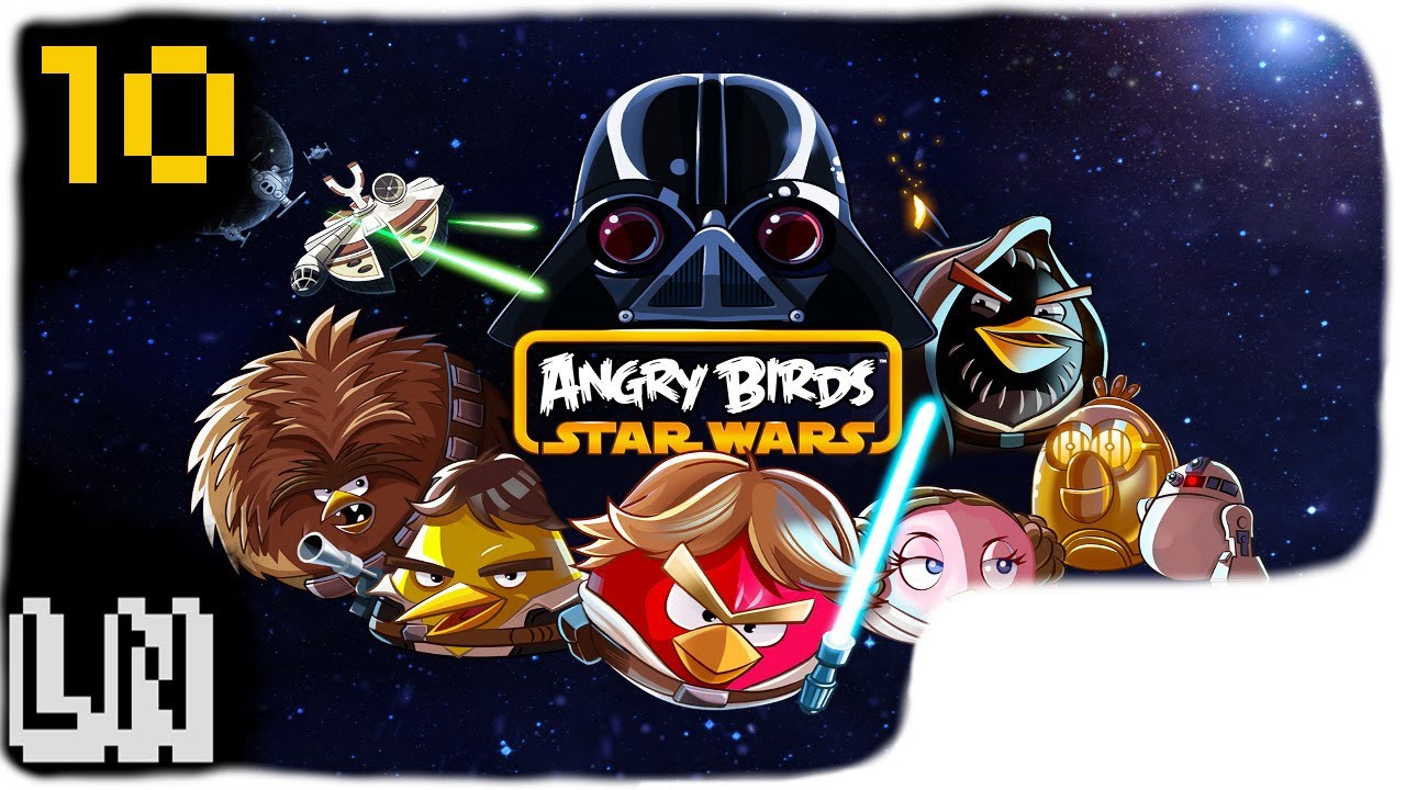 Давайте поиграем в Angry Birds Star Wars 10 - Иголка, которая сломала стог сена.