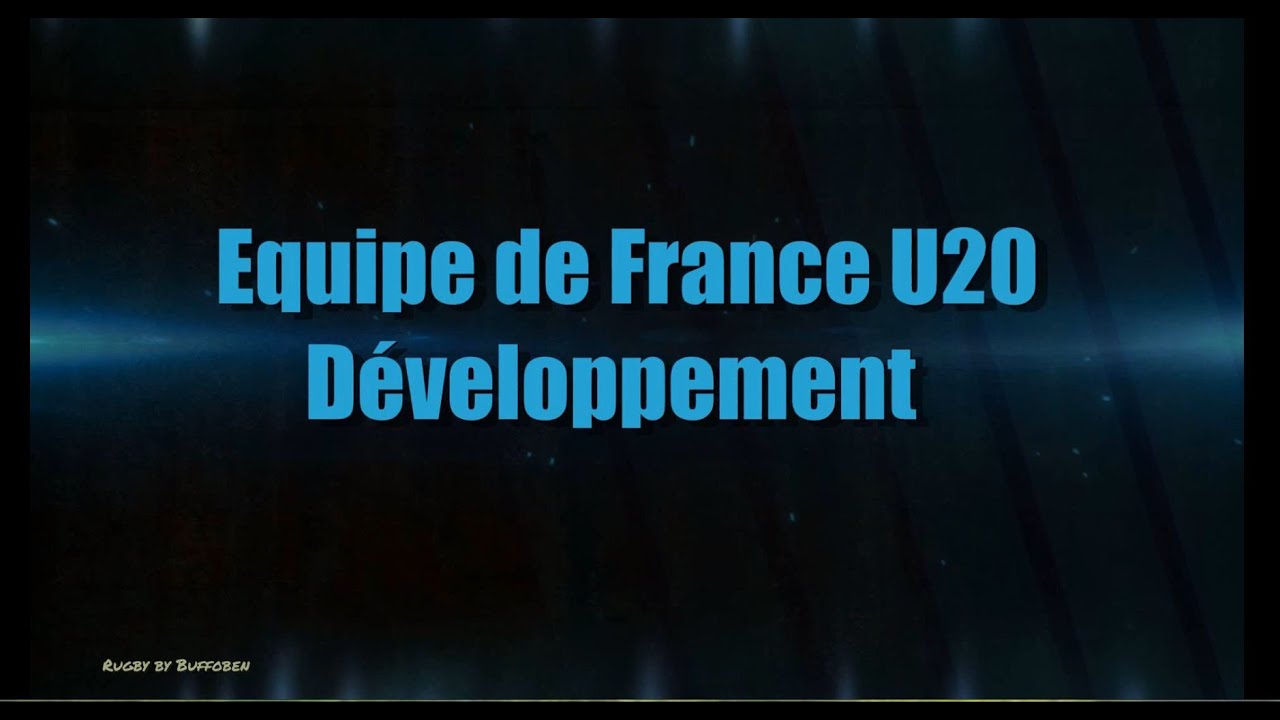 2021.01.16 France  25 - 24  Italie (Match Amical U20 au Stade de Furiani)