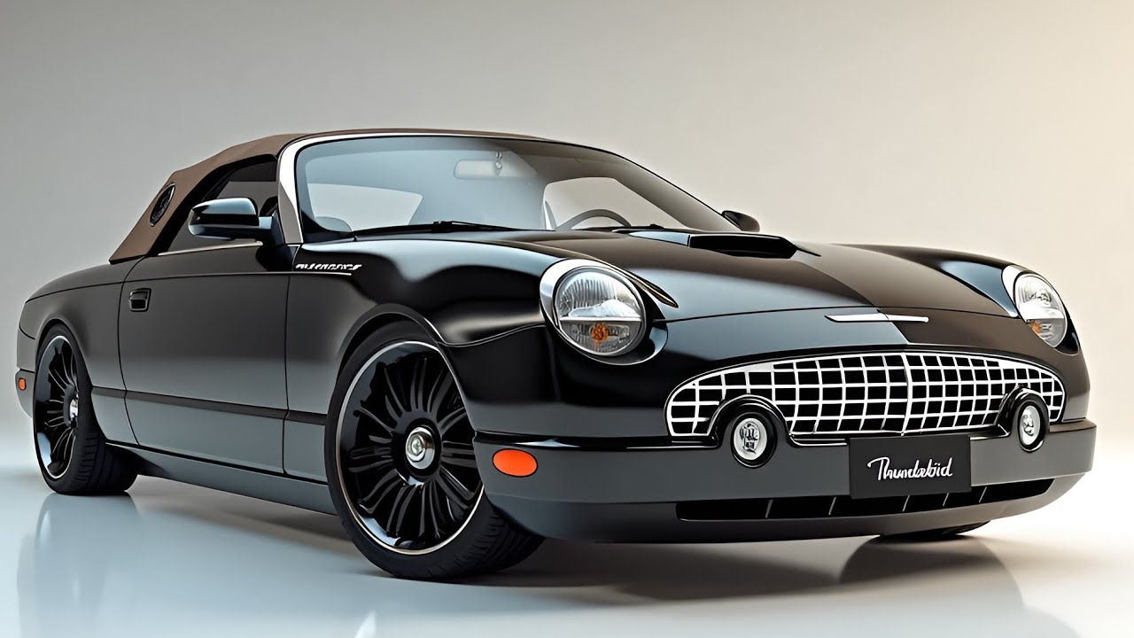 The All-New 2025 Ford Thunderbird Convertible &ndash; Classic Meets Modern!