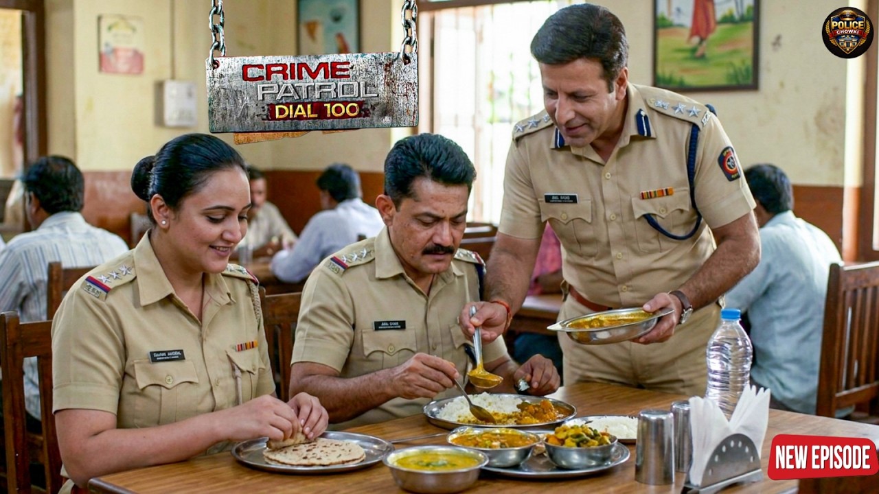 ऑफिसर ने जूनियर्स पुलिसवालों से खुश होकर अपने हाथों से खिलाया उनको खाना || Crime patrol || New epi