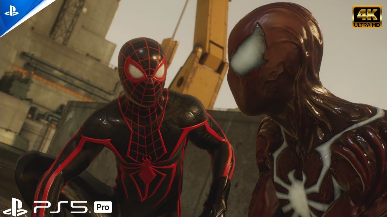 spider man 2 gameplay Ps5 pro 60 fps 4k