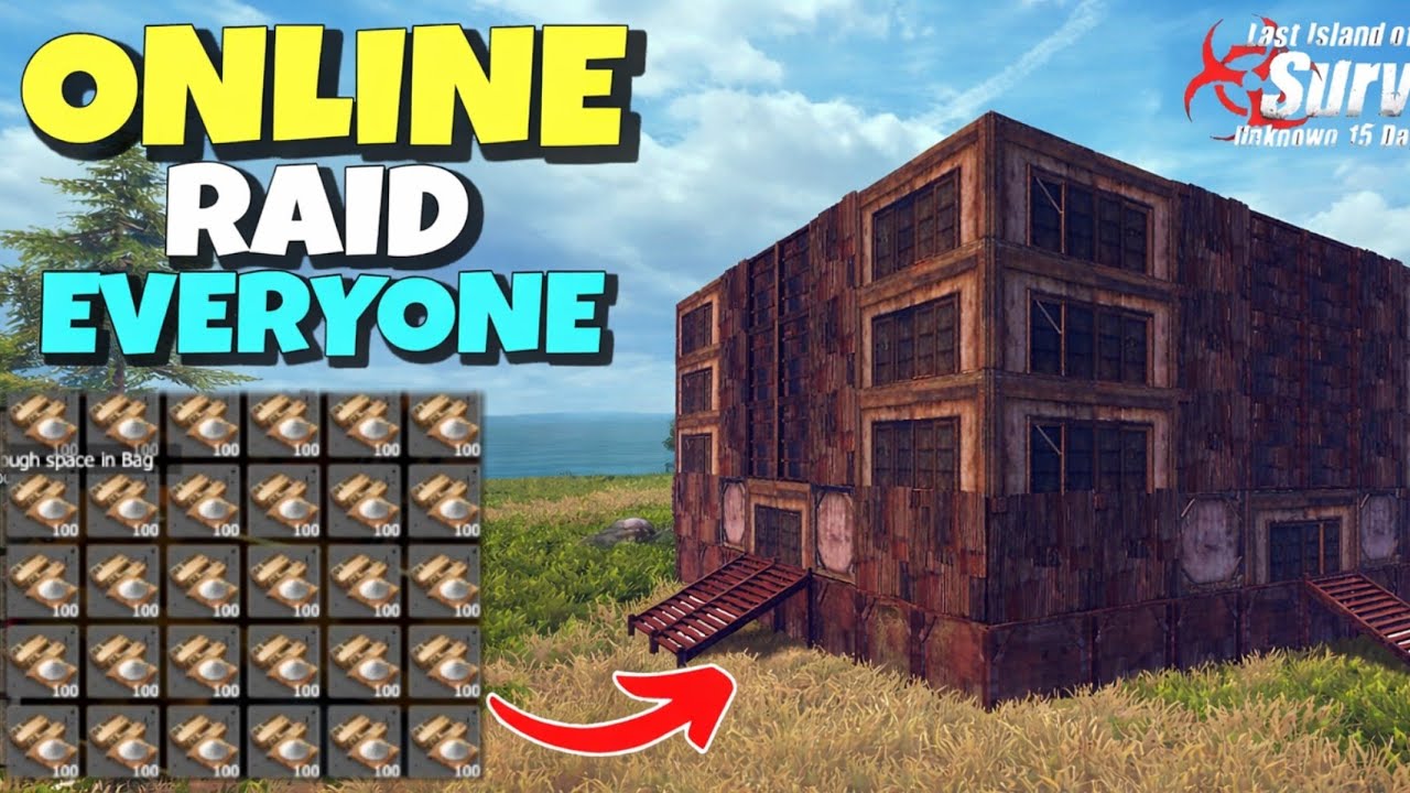 I wiped out the whole server in Last Island of Survival