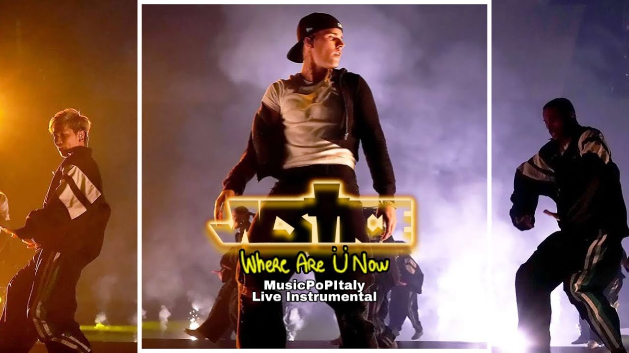 Where Are Ü Now? - Justin Bieber (Live Instrumental)