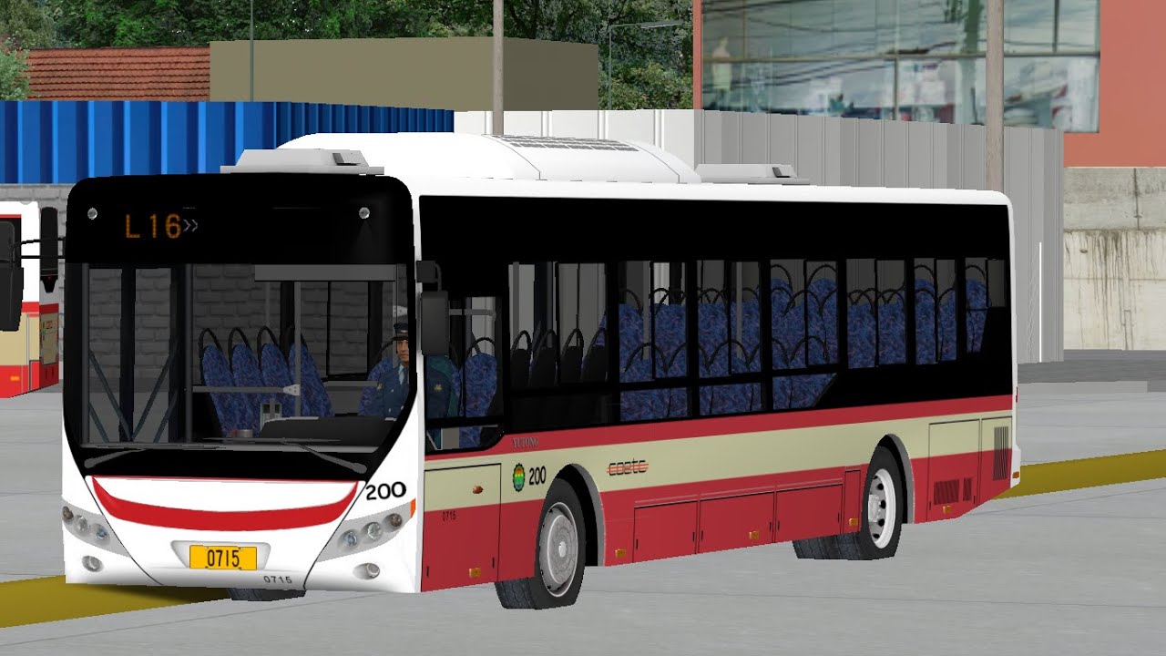OMSI 2— Linea L16 -COETC- Mapa Montevideo Ficticio V3 BETA