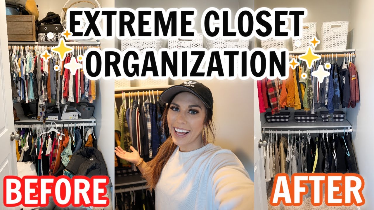 NEW MAJOR CLOSET ORGANIZATION INSPO!! CLEAN AND ORGANIZE WITH ME | THE HOME EDIT ORGANIZATION