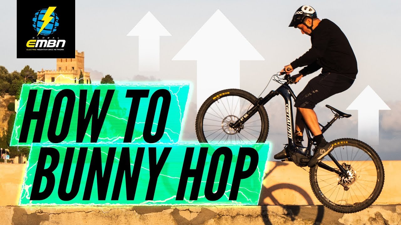 How To Bunny Hop Your E Bike | EMTB Skills