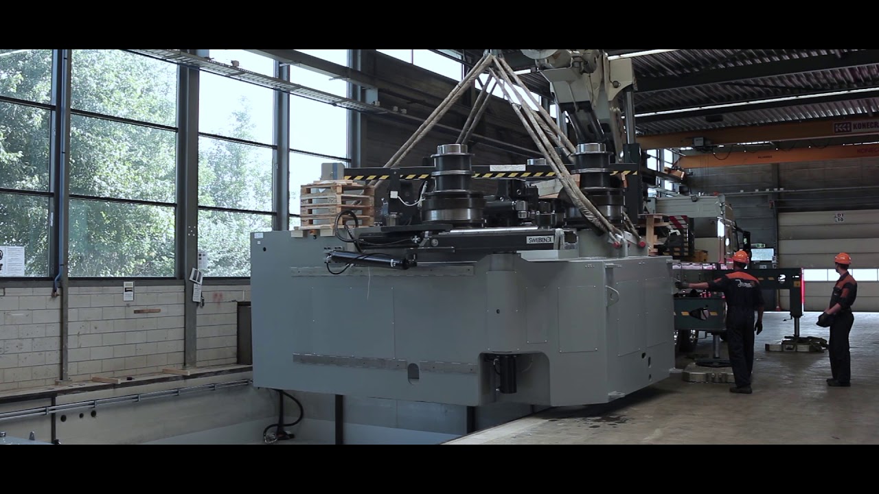 Van Rijsoort Bending: 8. Placing & installing the machine