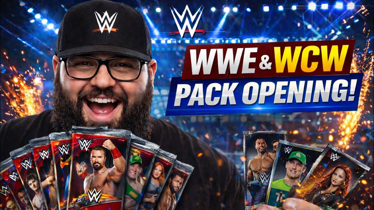 WWE & WCW Trading Card Pack Opening! 