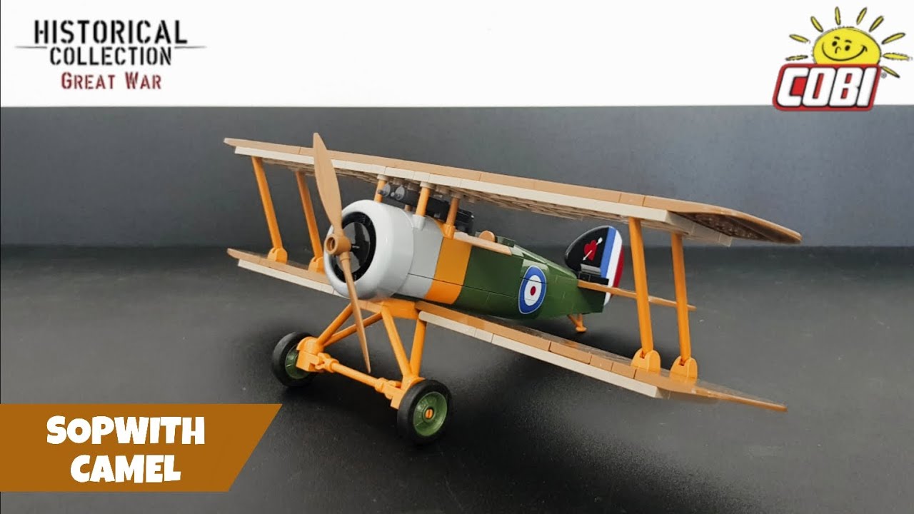 Sopwith Camel F.1 - COBI (2987) - HISTORIA & RECENZJA