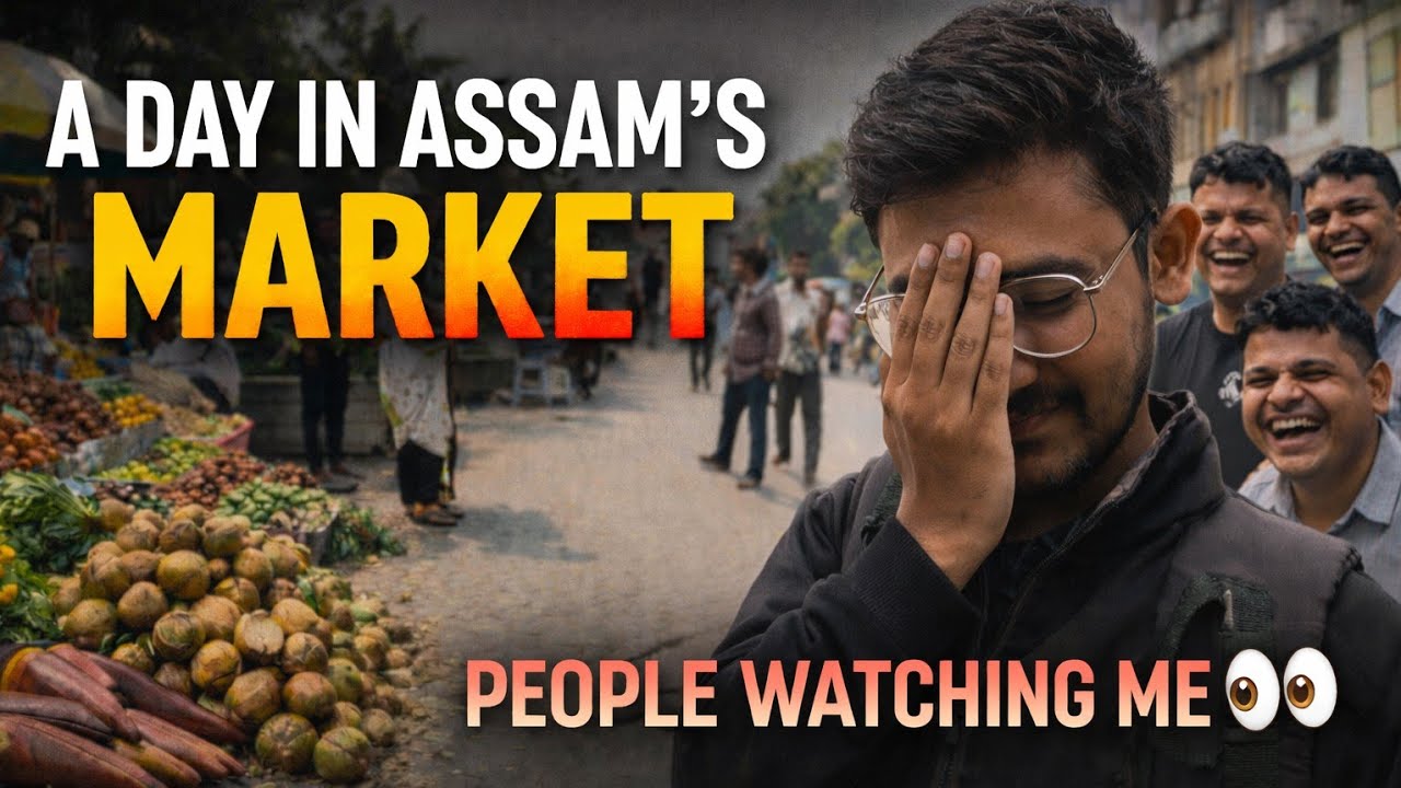 Assam Market Surprised Me! 😲 | Unique People & Vegetables from Northeast