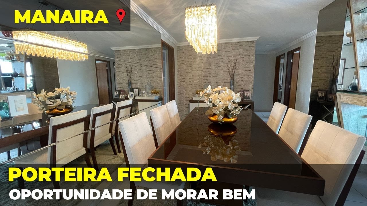 🛑VENDIDO - OPORTUNIDADE -  Apartamento porteira fechada no Manaira -  #PARAÍBA