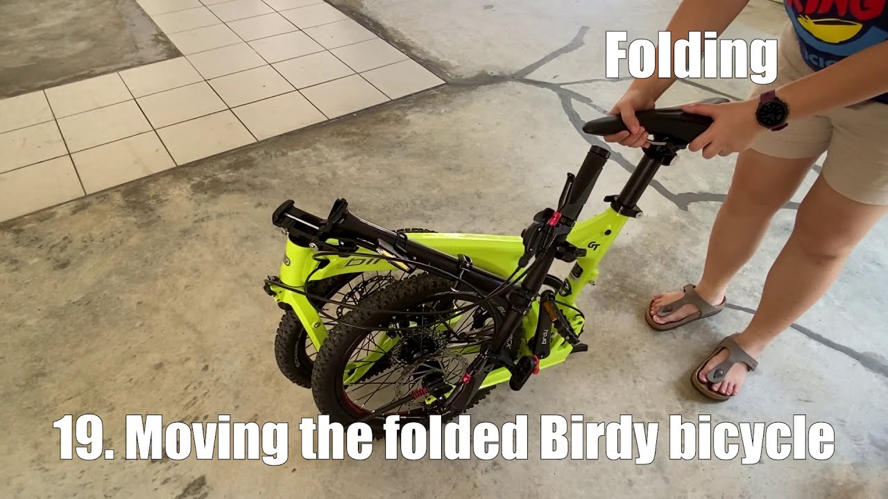 How To Fold and Unfold Birdy GT Bicycle by Pacific Cycles
