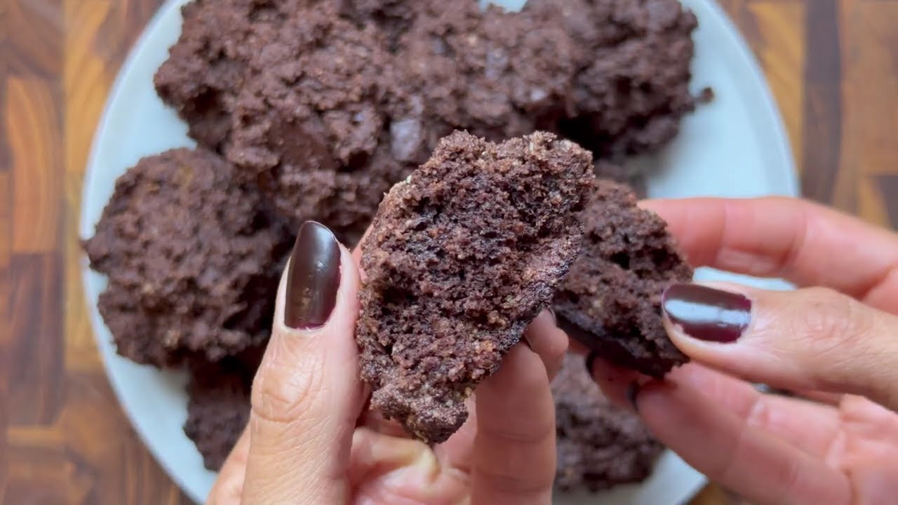 Cookies de Chocolate com Farinha de Amêndoas 🍪 | Almond Flour Chocolate Cookies (Gluten-Free)
