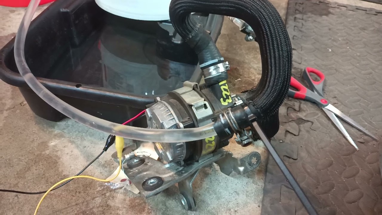 Bosch Brushless Water Pump Tested. PCE Series. For A2W Intercooler.