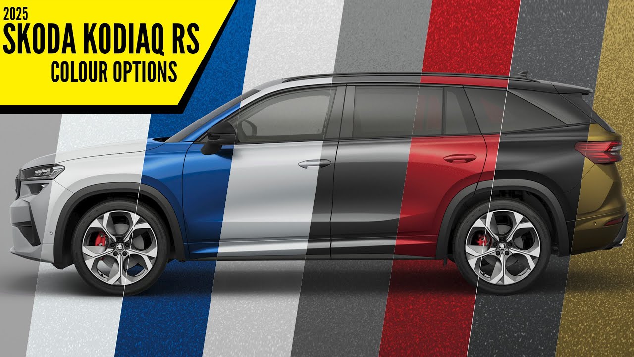New 2025 Skoda Kodiaq RS - Color Options - Images | AUTOBICS