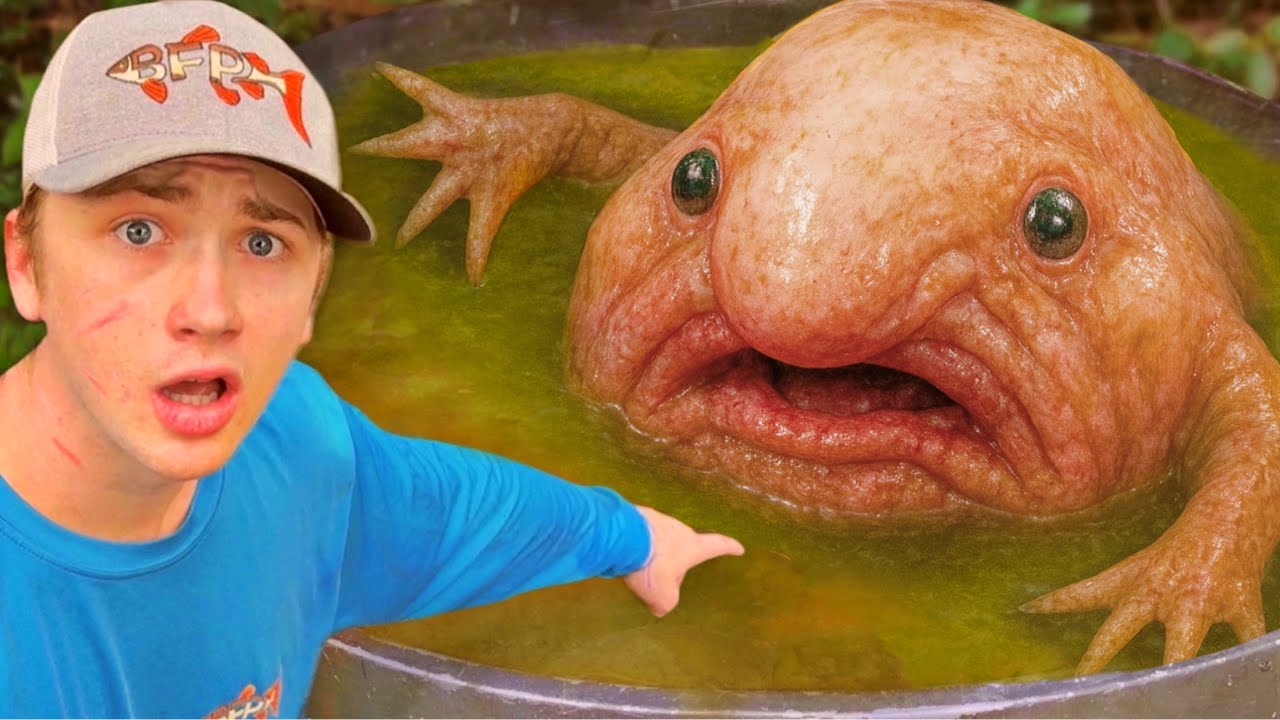 I Found a Secret Pond Full of Monsters!