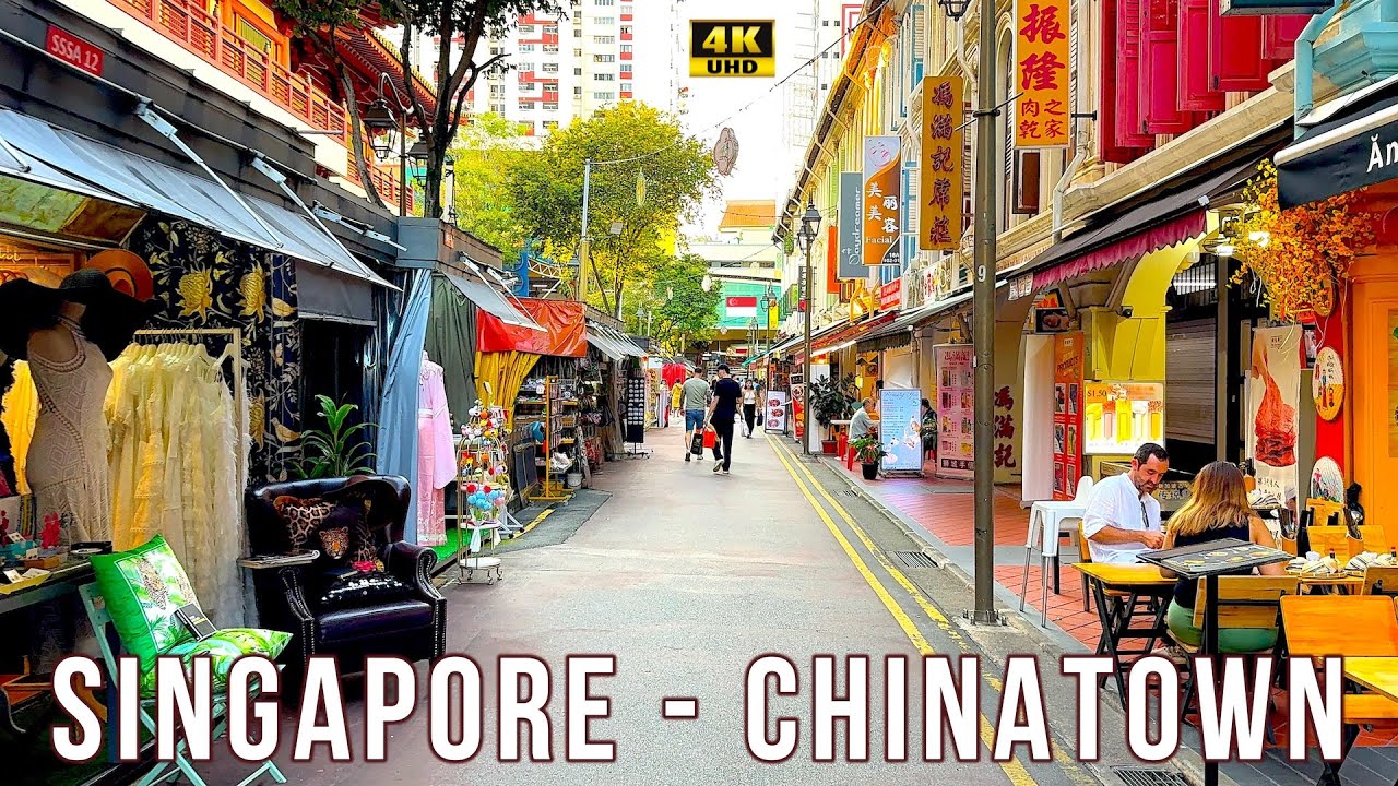 Chinatown, Singapore 🇸🇬 (Walking Tour) | 4K UHD | Must Visit Place in Singapore | Favorite Place |