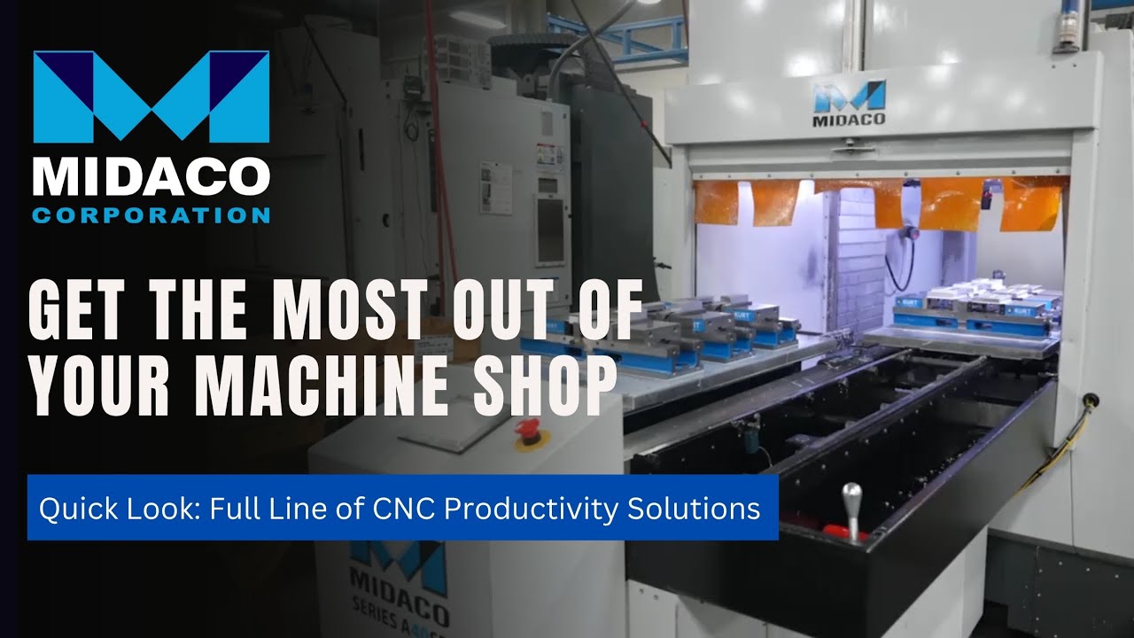 CNC Shop Time-Savers: MIDACO Automation, Pallet Changers & More