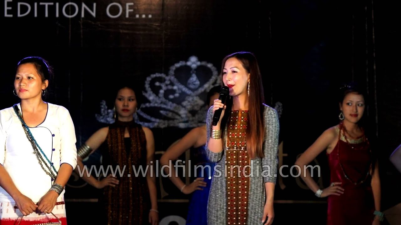 Miss Apatani 2015 Arunachal Pradesh : Question and answer round