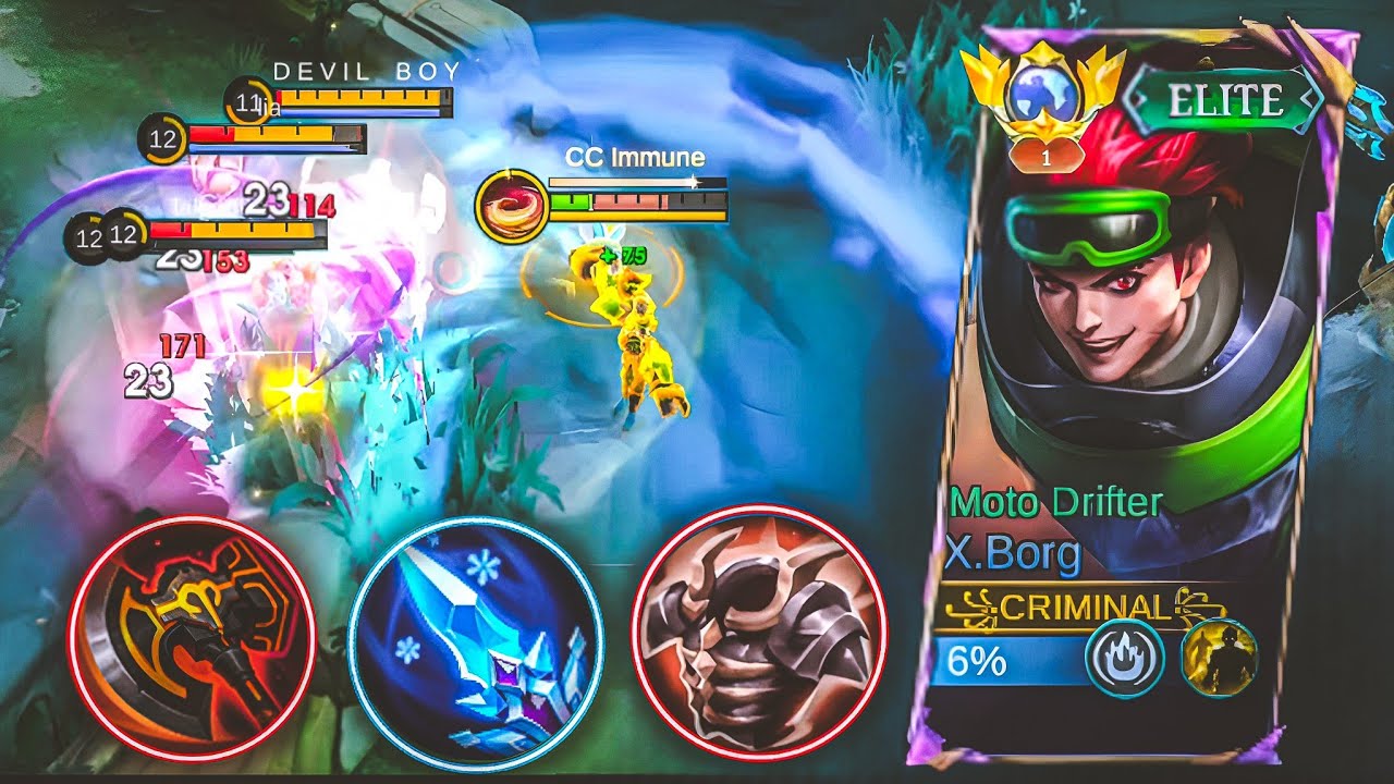 X.BORG NEW CRAZY DAMAGE BUILD 2026!! ENEMIES THINK IM USING CHEAT 😱🔥-MLBB