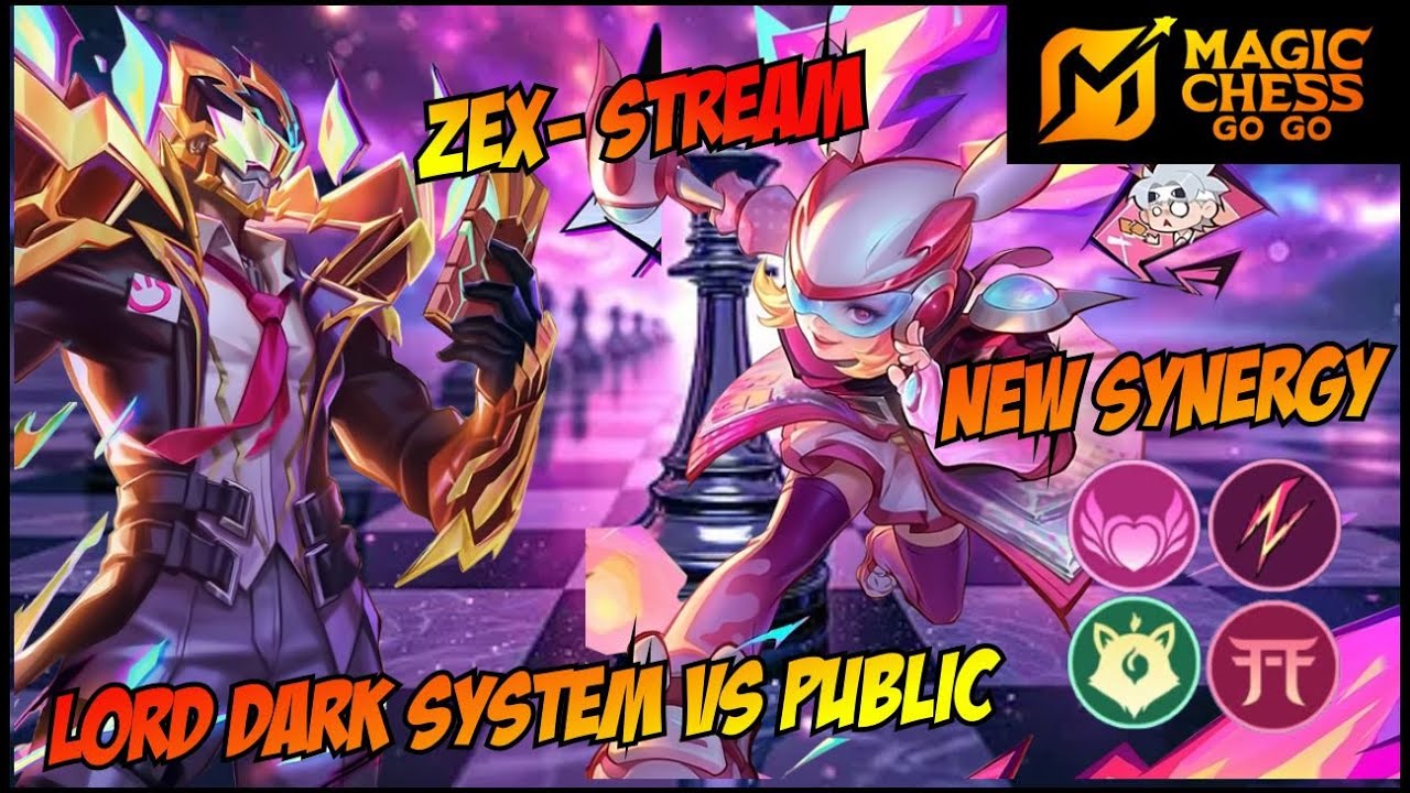 🔴 MCGG LIVE LORD DARK SYSTEM VS EVERYBODY - MAGIC CHESS GO GO #mcggidcreator #mcgg  #magicchessgogo
