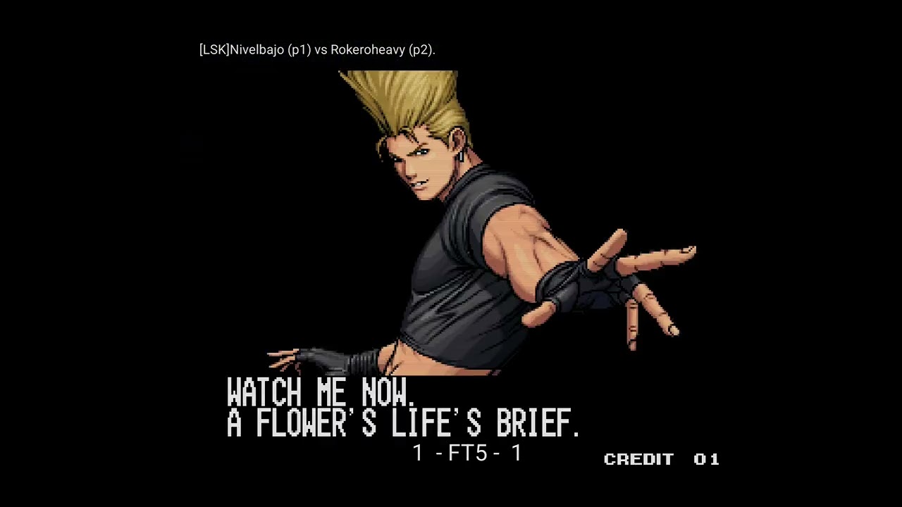 LSK Nivelbajo vs Rokeroheavy Android ggpo kof 99