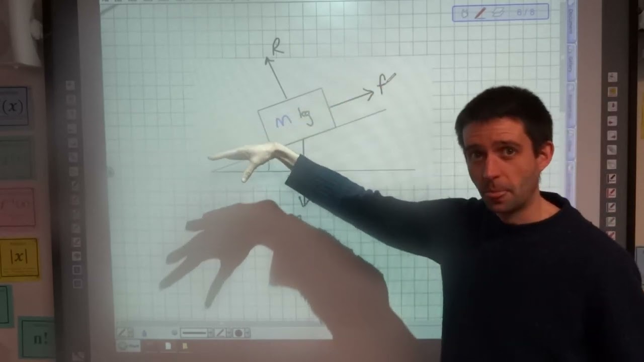 A Level Maths - Mechanics - Inclined Planes introduction
