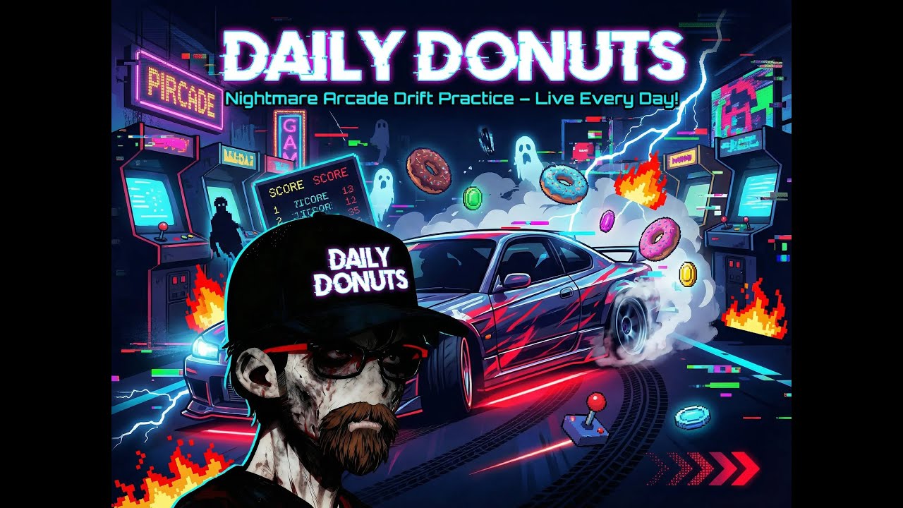 Daily Donut's!!  | Late Night Drift Grind | CarX Street | Direct Drive Wheel