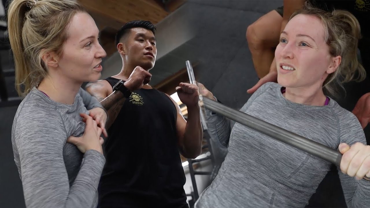 SHE MAXES OUT ON BENCH
