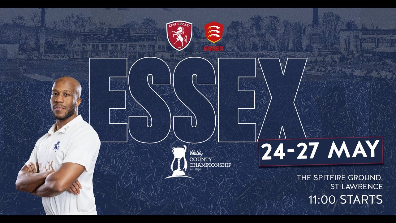 🎥 DAY ONE LIVE STREAM | KENT vs. ESSEX