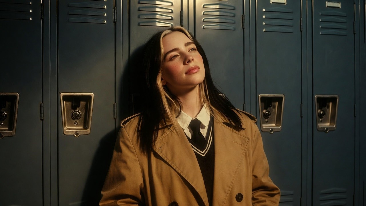 First Time Falling - Billie Eilish (Official Lyrics Video 2026)