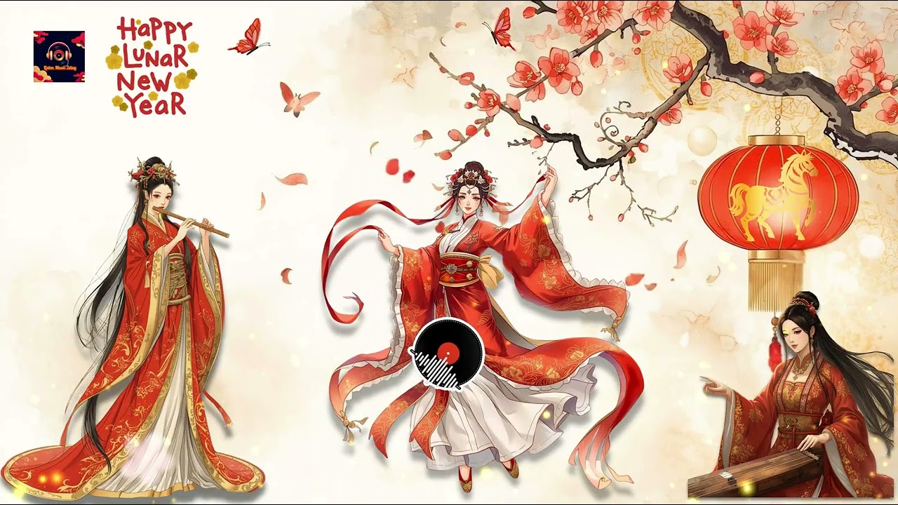 Chinese New Year Festive Zen Music 🧧 Traditional Acoustic Instrumental