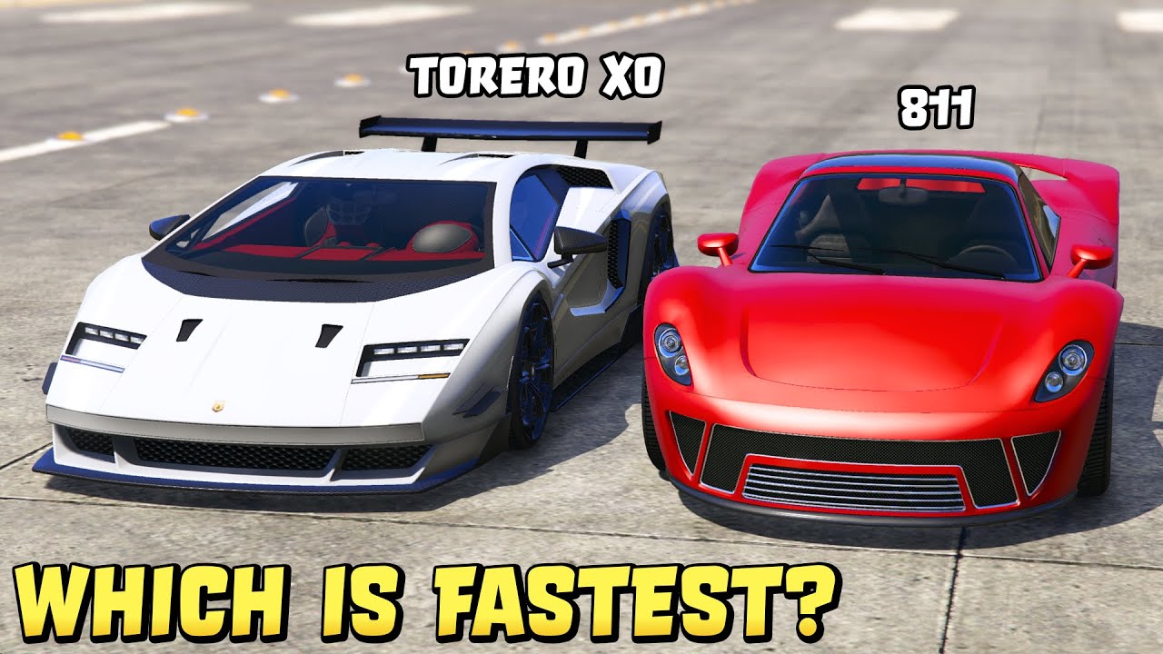 GTA 5 - TORERO XO vs 811  - Which is Fastest?