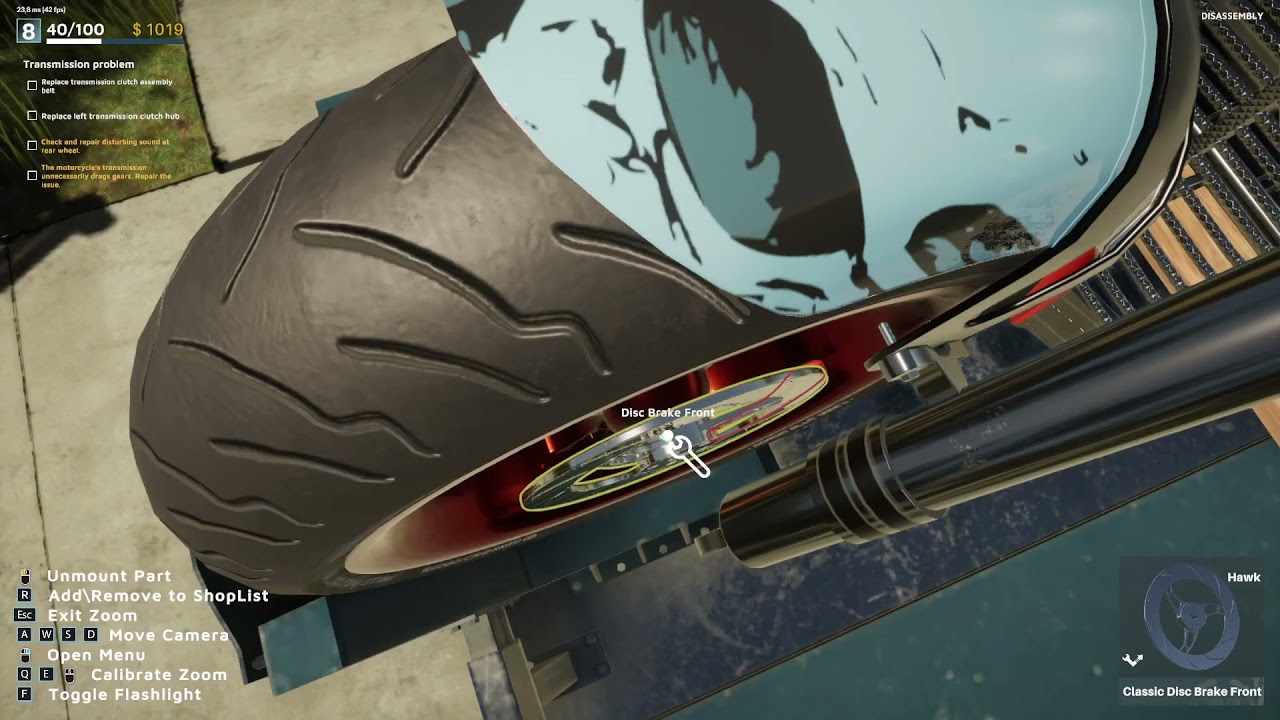 Motorcycle Mechanic Simulator 2021 Prologue